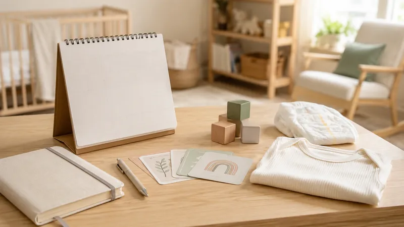 Primeiro ano do bebê: o calendário de organização mês a mês